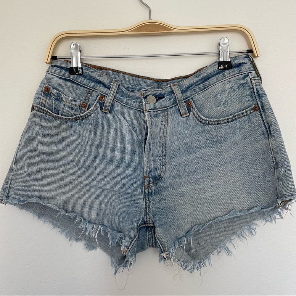 Levi’s Denim Jean Cut Off Shorts - Size 27